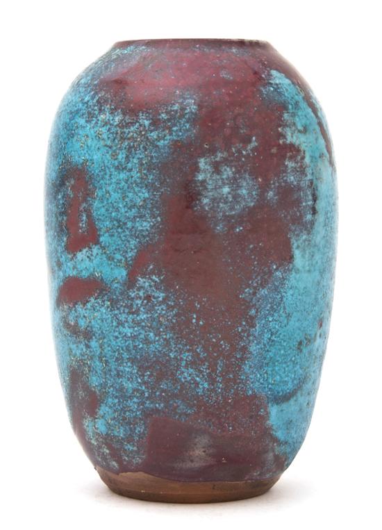 A Jugtown Pottery Vase of ovoid
