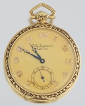A Jules Jurgensen 18k Gold Ope