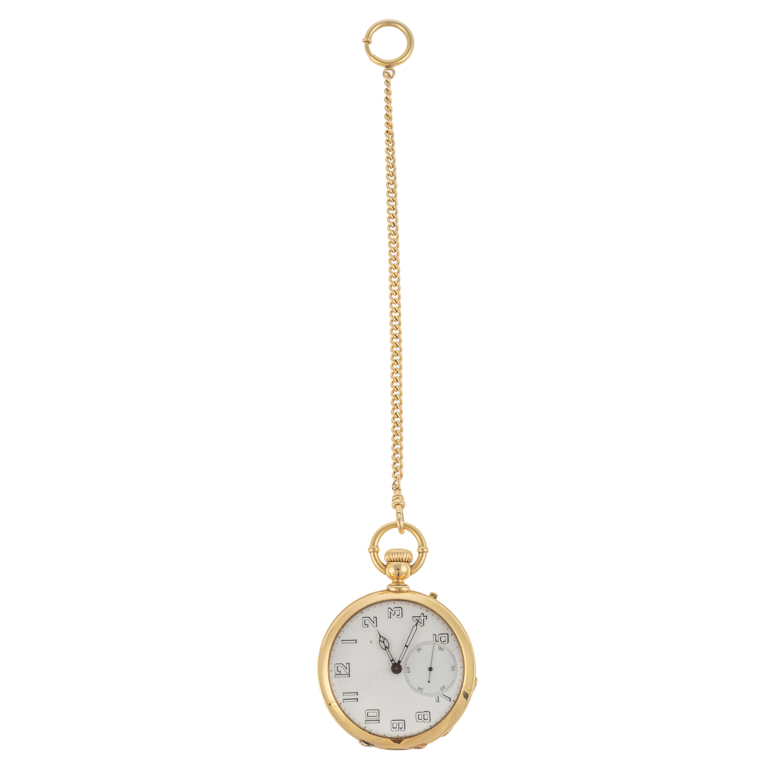 A JULES JURGENSON POCKET WATCH IN