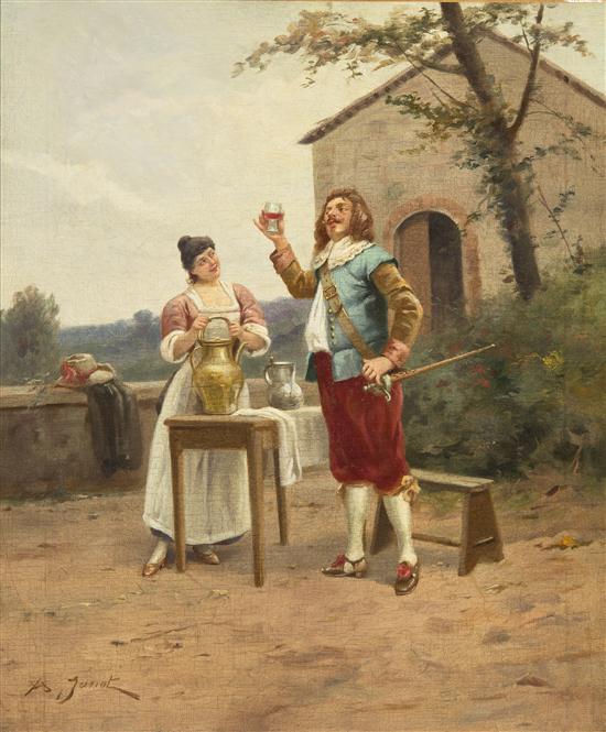*A. Junot (19th century) Taking a