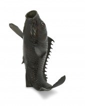 A KAMEJO BRONZE CARP IKEBANA V
