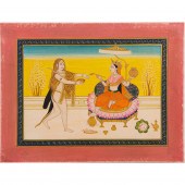 A KANGRA SCHOOL MINIATURE PAIN