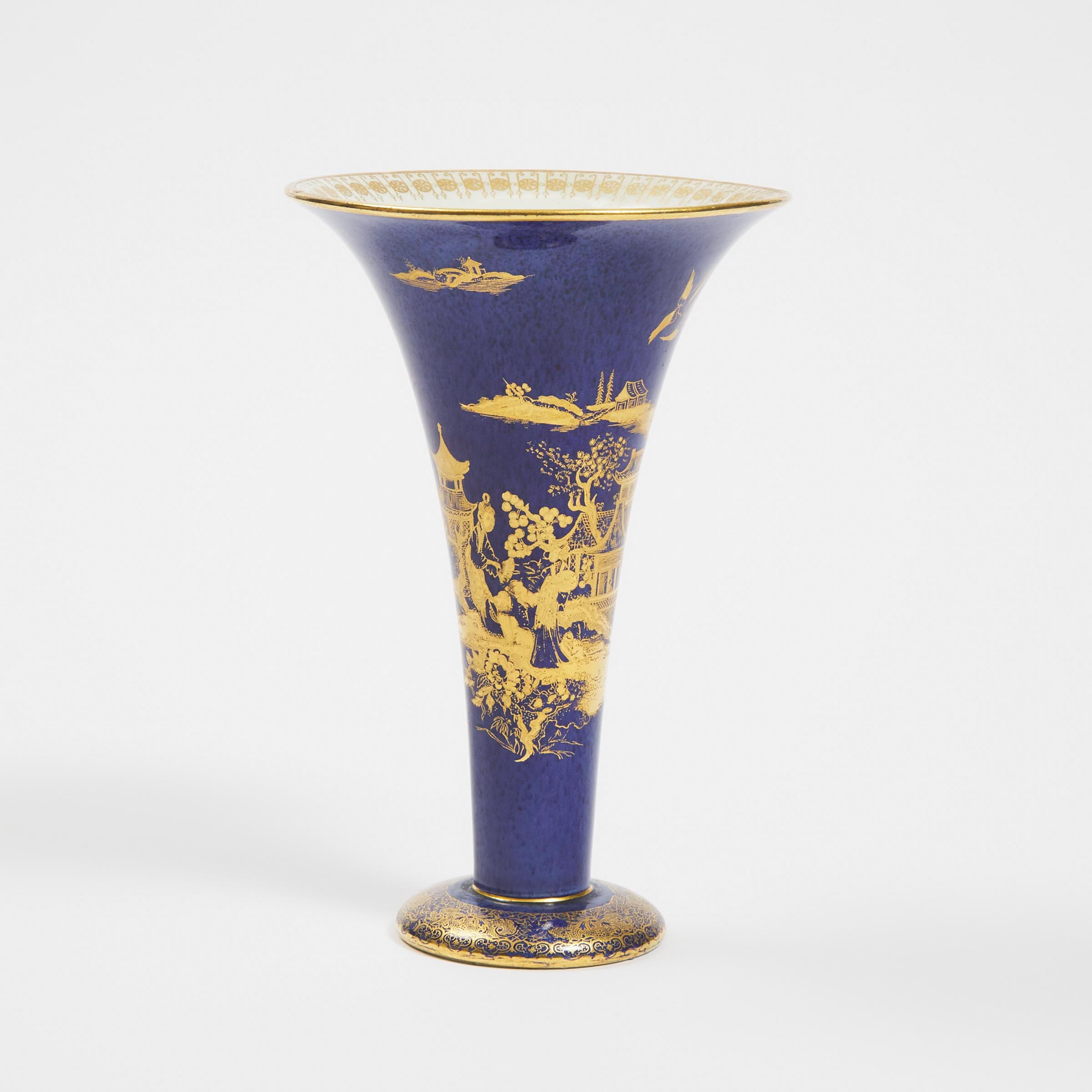 A Kangxi Style Gilt-Decorated
