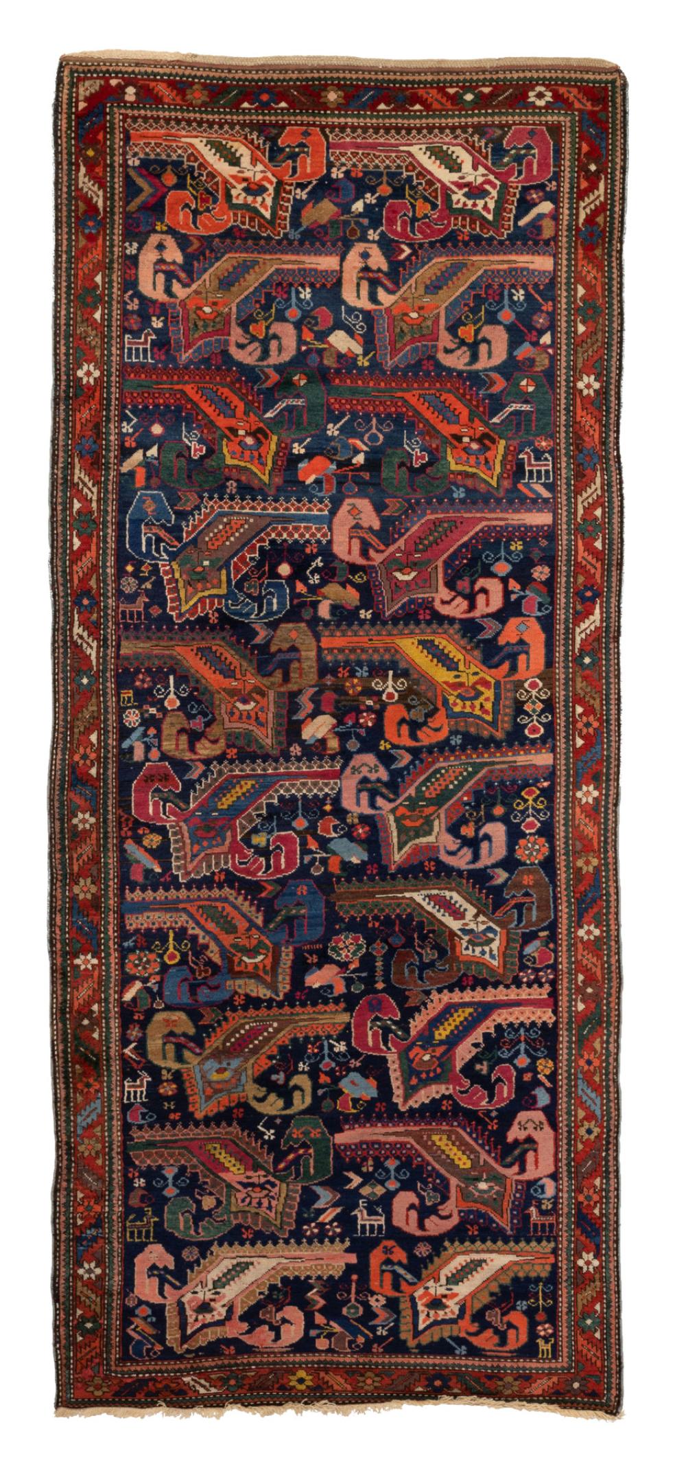 A KARABAGH CAUCASIAN RUNNER RUGA