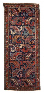A KARABAGH CAUCASIAN RUNNER RU