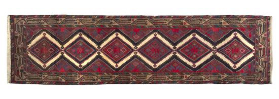 A Karadja Wool Runner having six