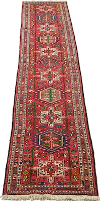 A Karajeh Persian Runner Apprx.