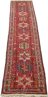 A Karajeh Persian Runner Apprx