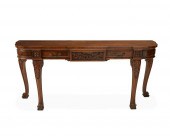 A KARGES DEMI-LUNE CONSOLE TAB