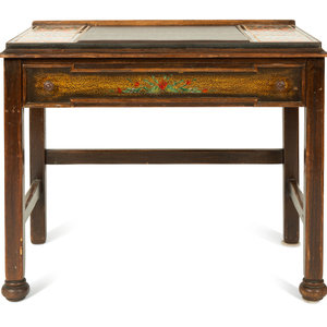 A Karpen Monterey  Mahogany Writing