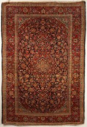 A Kashan rug, Central Persia,