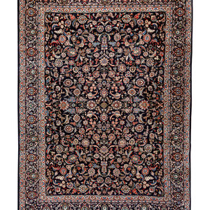 A Kashan Wool Rug Second Half