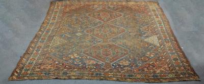 A Kashgai rug, the central ground
