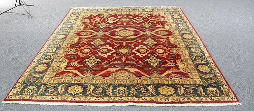 A Kashmiri carpet Indian 20th