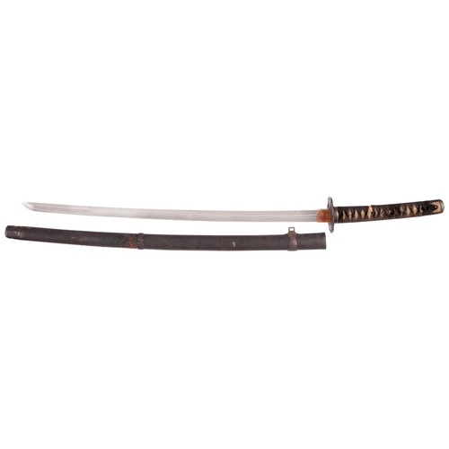 A Katana in Tachi in