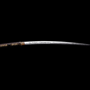 A Katana signed by Jakushu Ju