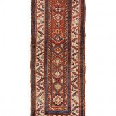 A Kazakh Wool Rug
Circa 1900
8