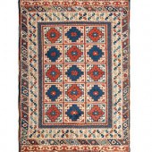 A Kazakh Wool Rug
Early 20th C