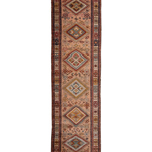 A Kazakh Wool Runner Circa 1910 9