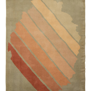 A Kenneth Noland Design Wool Rug