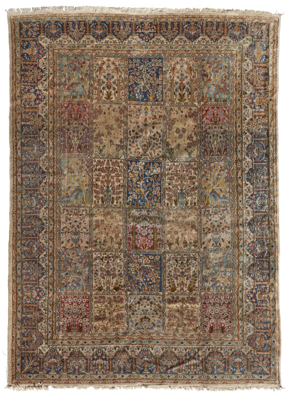 A KERMAN AREA RUGA Kerman area rug,