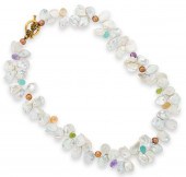 A KESHI PEARL NECKLACE A keshi