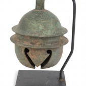 A Khmer Bronze Buffalo Bell
12