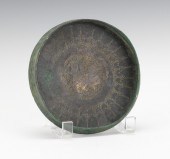 A Khorassan Bronze Dish ca. 14
