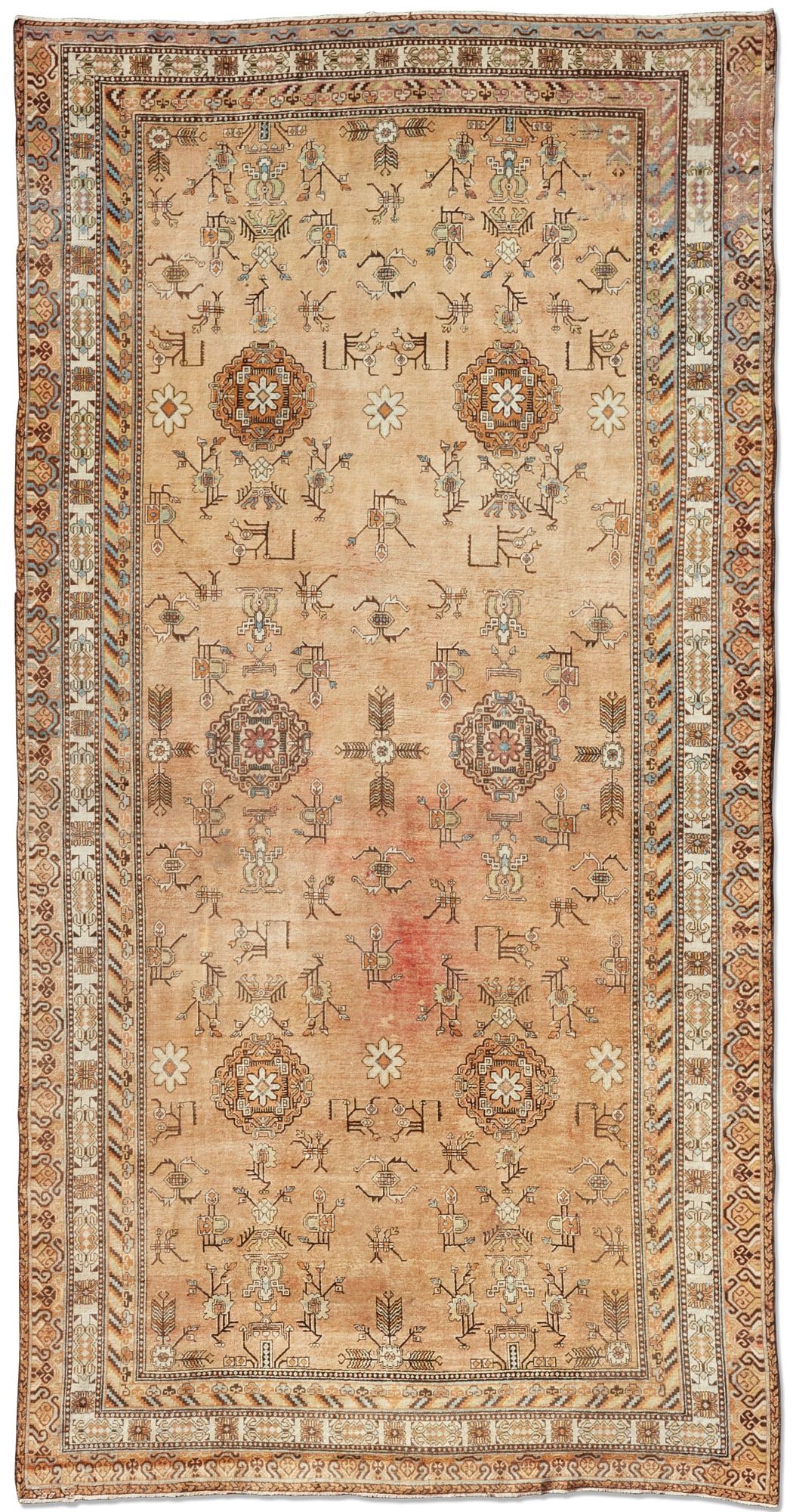 A KHOTAN LONG CARPET, EAST
