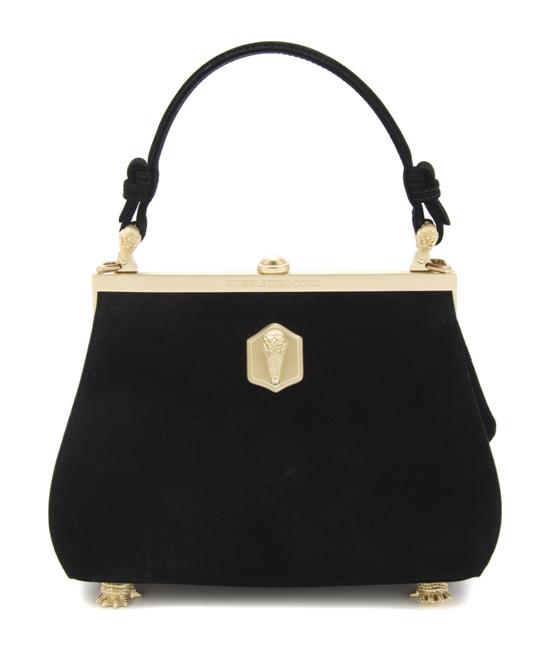 A Kieselstein-Cord Black Suede
