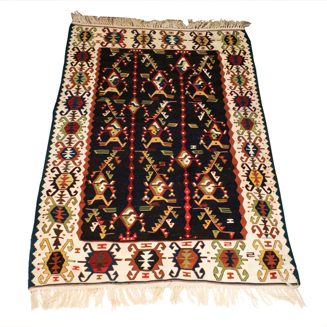 A KILIM CARPET A Kilim carpet, 3'7"