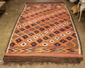 A KILIM FLATWEAVE CARPET A Kil