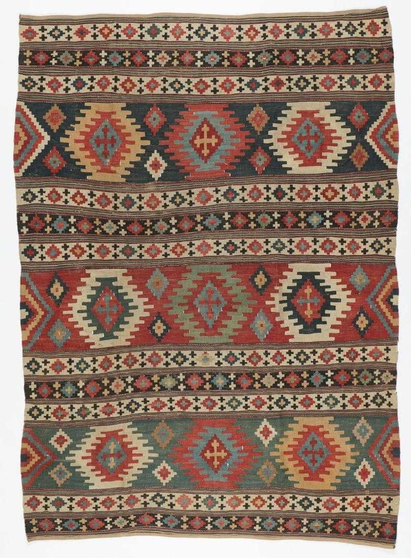 A KILIM RUG, CAUCASUSA Kilim
