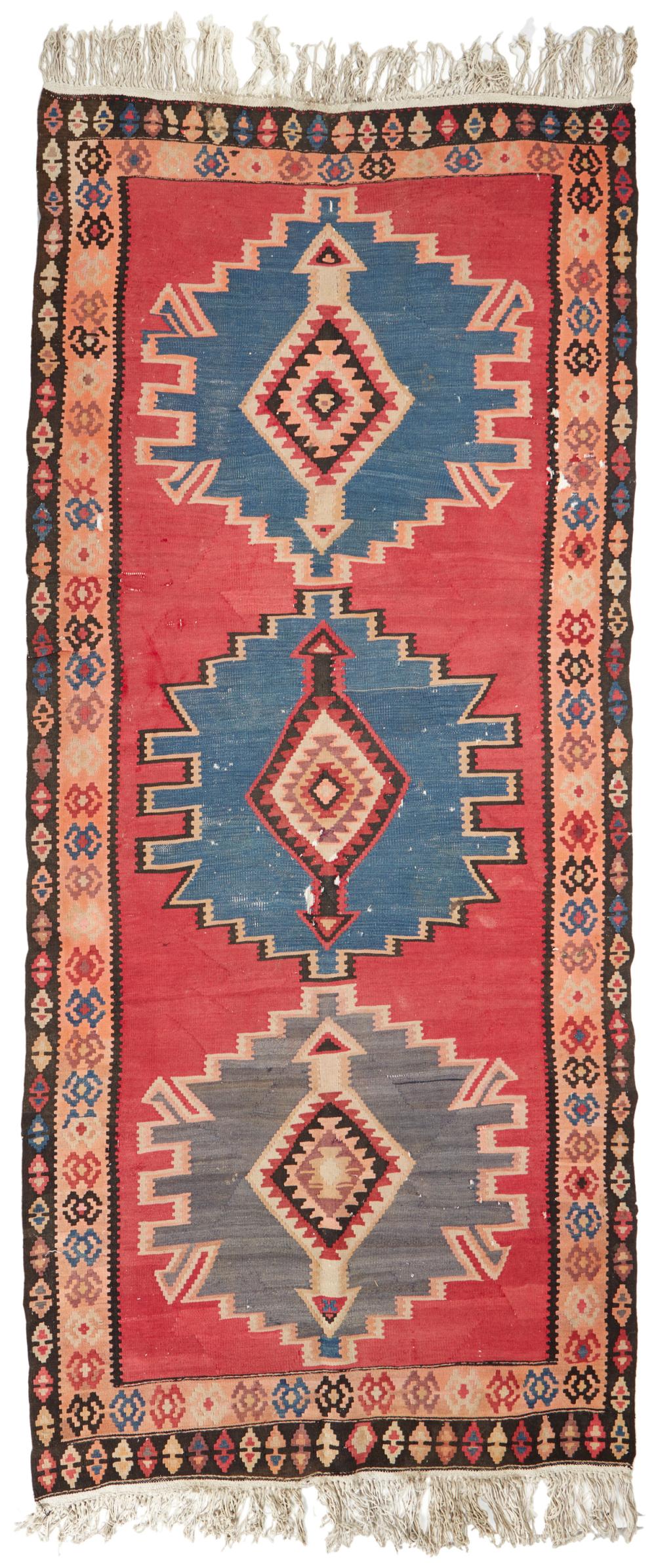 A KILIM RUNNERA Kilim runner, 