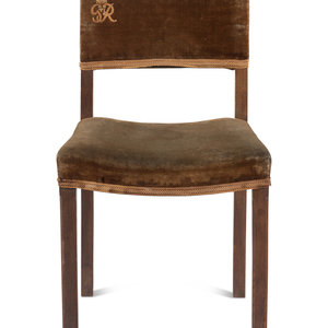 A King George VI Coronation Chair