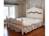 A king size Tuscan style Farmh