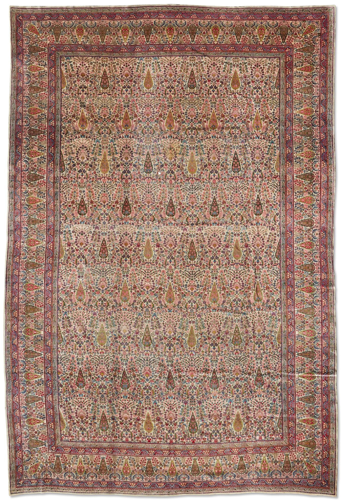 A KIRMAN CARPET, CENTRAL PERSIAA