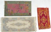 * A Kirman Wool Rug having a c