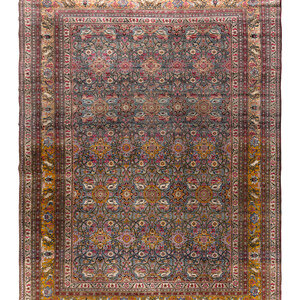 A Kirman Wool Rug First Half 20th