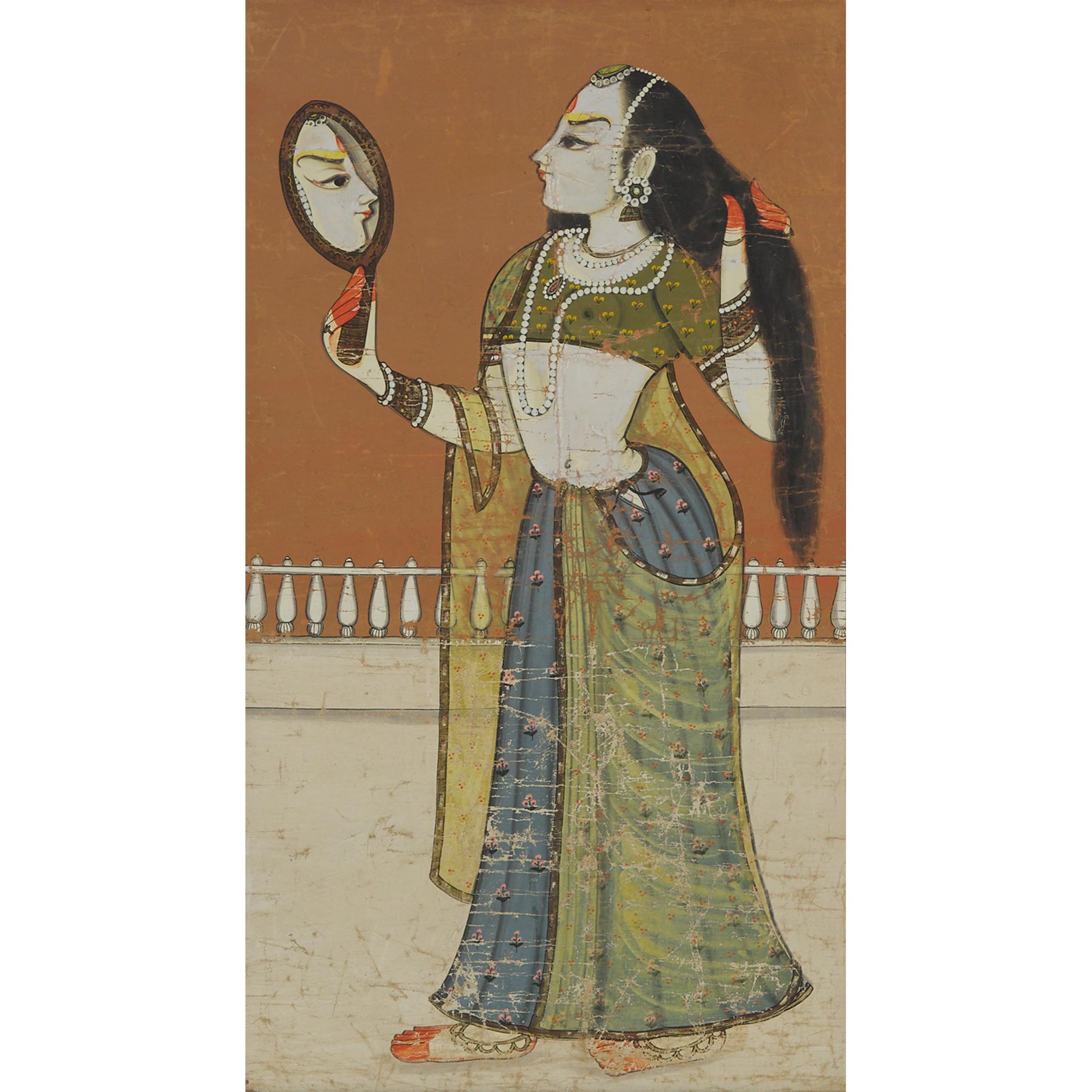 A Kishangarh-Style Painting of a