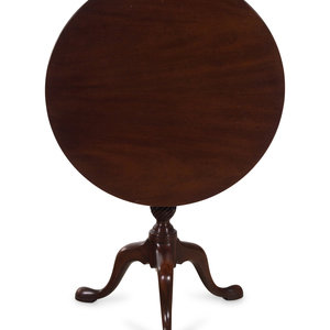 A Kittinger Tilt-Top Tea Table