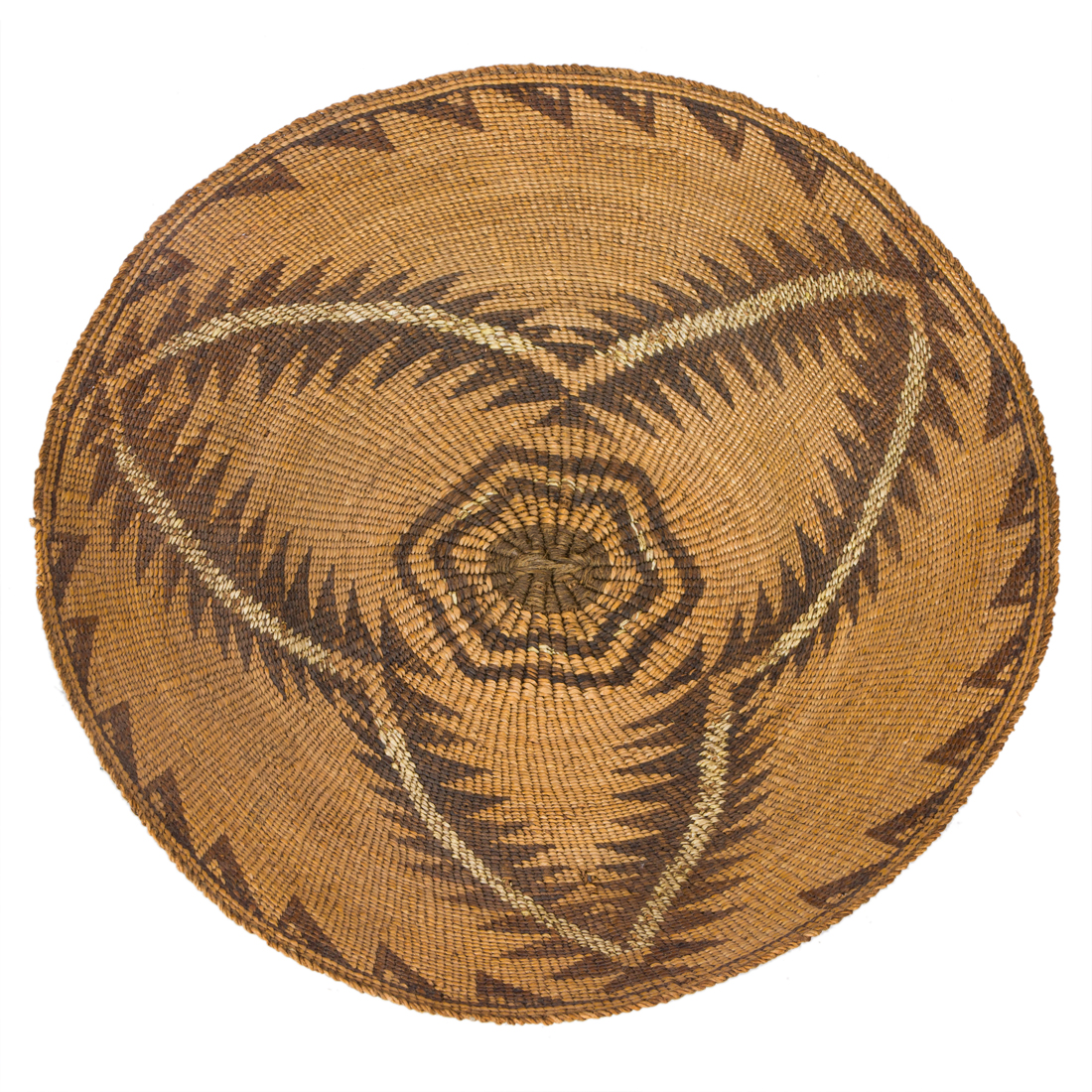 A KLAMATH POLYCHROME QUILLED