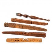A knitting sheath initialled F