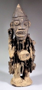 A Kongo/Vili Nail and Mirror N