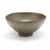 A KOREAN CELADON GLAZED LOTUS