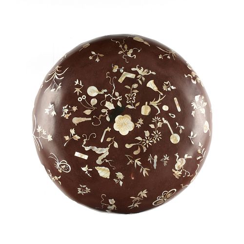 A KOREAN RED LACQUER