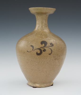 A Korean Stoneware Vase Late