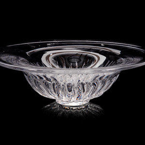 A Kosta Boda Glass Bowl Diameter