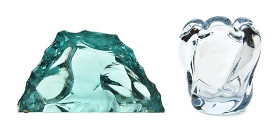 A Kosta Boda Glass Sculpture