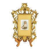 A KPM (BERLIN) PORCELAIN PLAQU